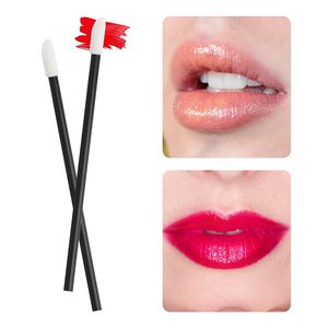 50 Aplicadores Desechables de Terciopelo para Delineador de Labios, Varitas para Lápiz Labial y Brillo Labial, Brochas de Maquillaje para Uso Estético - Product Image 5
