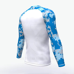 Best Quality Durable <b>Men</b> Rash Guards Modern Fit <b>Compression</b> <b>Shirt</b> Spandex/Polyester Quick Dry High Grade Martial Arts Wear - Product Image 6