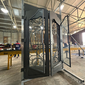 Portes extérieures en fer forgé français artisanales qui ajoutent beauté, robustesse et valeur durable aux maisons modernes et aux espaces de vie en plein air - Product Image 3
