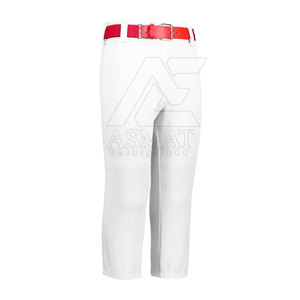 Pantalon de baseball sur mesure en polyester pour jeunes, coupe courte avec poche latérale, pour équipe - Product Image 3