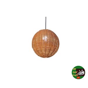 Vietnam Handmade Bamboo Hanging <b>Lamp</b> Woven Rattan Style Pendant Light <b>Shade</b> for Cafe Restaurant Hotel Home Interior Decor - Product Image 6