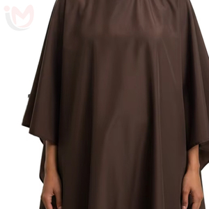 IMANS ENTERPRISES Capa de Peluquería Negra Sólida, Poliéster Resistente al Agua, Ecológica - Product Image 4