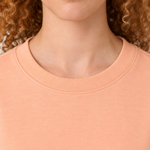 Sudadera de Mujer para Otoño, Estampada, Cuello Redondo, Corte Regular, Manga Larga, Color Sólido, 100% Algodón Felpa, Ecológica - Product Image 5