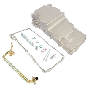 Coppa dell'olio retrò a basso profilo con piastra di tenuta per GM LS1/LS2/LS3 4.8 5.3 5.7 6.0 6.2 Quarts, compatibile con 5.7L Delivery 7L Commodore - Product Image 2