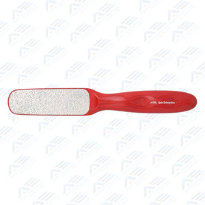 Lima de pie Calidad Premium media con lado grueso para la eliminación efectiva de callos Color rojo elegante de Apto Enterprises - Product Image 5