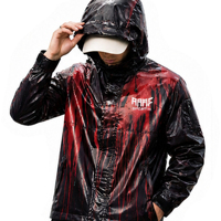 Chaqueta Impermeable para Hombre con Tecnología Termocrómica que Cambia de Color con la Temperatura del Agua