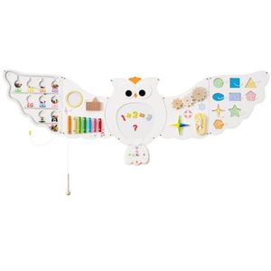 11 in 1 Montessori Owl Sensory Busy Board per Bambini 3+ Anni, Gioco Attività con Lavagna Magnetica - Product Image 2
