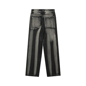 Wholesale Custom Slim <b>Jean</b> Pants for Man High Quality Popular Blue Denim <b>Men's</b> <b>Jeans</b> Washed <b>Men</b> Denim <b>Jeans</b> Pant - Product Image 2