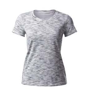 Camiseta de corte regular para verano, 100% algodón, cuello redondo, ropa de gimnasio, estilo hip hop, camiseta personalizada para mujer - Product Image 2