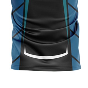 Maillot de basket personnalisé sublimé pour votre équipe, col en V, manches courtes, anti-humidité, unisexe adulte, toutes saisons, hiver - Product Image 2