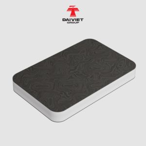 PVC <b>Foam</b> Board 17mm Black Cloud Pattern 1220x2440mm Manufactured in Vietnam for Modern Living Room and Feature Wall Interior - Product Image 1