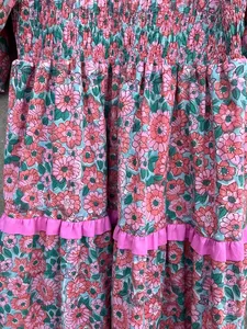 Robe en coton décontractée grande taille pour femmes pour l'été Robe de printemps à manches longues avec décoration brodée - Product Image 5