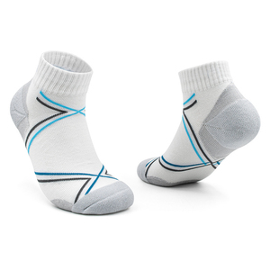 High Quality Custom Logo Men's Spandex/<b>Polyester</b> <b>Socks</b> Eco-Friendly Breathable Cotton Liner Adult Yoga Sports Athletic Durable - Product Image 4