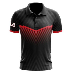 Camiseta Polo Personalizada para Hombre, Manga Corta, Secado Rápido, Diseño Deportivo, Impresión Digital, Logotipo en la Manga Izquierda - Product Image 1