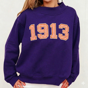 Sweat-shirt décontracté pour femme, col montant brodé en polaire, manches longues, anti-rides, séchage rapide, service OEM - Product Image 1