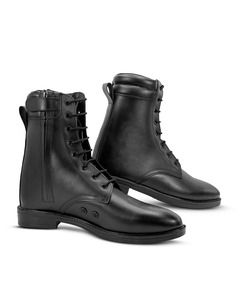 Botas de seguridad negras hasta media pantorrilla con cordones, calzado de trabajo, calzado protector para uso industrial y exterior - Product Image 3
