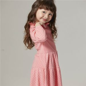 ODM Primavera Verano Vestidos para niñas pequeñas Vestido de lunares para niños - Product Image 2