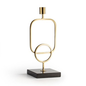 Support de bougie en métal artistique de luxe en forme de toile d'araignée, support de bougie décoratif pour table, style contemporain, salon, table à manger, mariages - Product Image 6