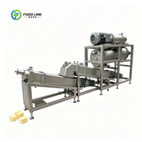 Ligne de production de beurre, machine à fabriquer la margarine, machine à fabriquer le beurre de lait