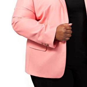 Greek Letter Premium Logo Unisex Business <b>Blazer</b> Formal Suit Regular Fit Zipper Plus Size Trousers <b>Set</b> Office Wear School Gear - Product Image 3