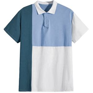 2022 nouvelle Collection d'été hommes pour Polo t-shirt 100% coton personnalisé Sport hauts Gym t-shirts décontractés grande taille Anti-rides solide OEM - Product Image 3