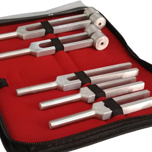 Kit de 5 Diapasones Ajustables de 4 Canales, Juego de Aluminio de Alta Calidad para Pruebas de Audición y Vibración - Product Image 1