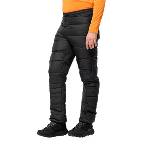 Outdoor Men Eco-Friendly <b>Padded</b> Hiking <b>Pants</b> Black Color Winter Warm High Quality Waterproof Cotton Lining for Adults - Product Image 1