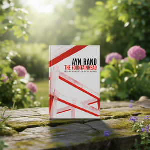The Fountainhead de l'auteur Ayn Rand, impression de livre à couverture souple personnalisée - Product Image 3