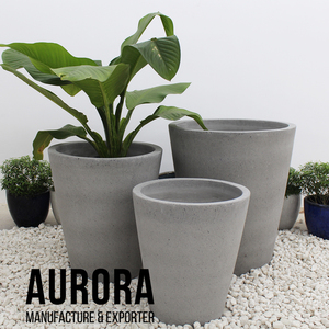 Pots et jardinières en béton durable à prix de gros, décoratifs pour extérieur, en provenance du Vietnam - Product Image 4