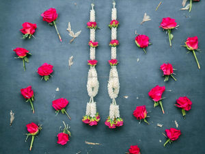 ดอกไม้ประดิษฐ์ mogra สายกุหลาบตกแต่งบ้านวัดตกแต่งเทศกาลประตูเทศกาล nikkah มาลัยตกแต่ง - Product Image 3