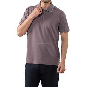 Camiseta de Polo de Golf Personalizada para Hombre, Protección UV, Transpirable, Ligera, Ropa Deportiva para Exteriores, Proveedor al por Mayor de Fábrica OEM - Product Image 1