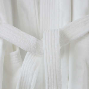 Albornoz de Lujo Nesta Sports, Diseño Original de Alta Calidad, Unisex, 100% Algodón, Estilo Waffle, Transpirable, para Hoteles de Estrellas - Product Image 5