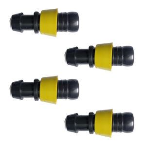 Válvula de Conexión Lateral Profesional de 16 mm, Estilo Pepsi, Conector Recto para Líneas de Goteo Agrícolas y Sistemas de Riego para Viveros - Product Image 4