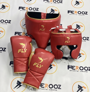 Kit de Entrenamiento de Boxeo para Adultos, Guantes de Cuero PU, Protector de Cabeza y Protector Inguinal para Artes Marciales y Práctica de Boxeo - Product Image 2