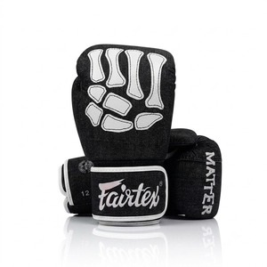 Guantes de Boxeo de Cuero Genuino Premium con Correa Ajustable para la Muñeca y Cierre de Cordones para Sparring, Saco de Boxeo, Fitness y Entrenamiento en Gimnasio - Product Image 3