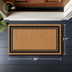 Tapete de Yute Resistente para Puerta - Tapete de Entrada Natural Ecológico Antideslizante para Espacios Residenciales y Comerciales - Product Image 2