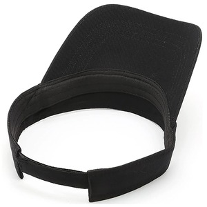 Casquette de sport unisexe noire réglable, respirante, pour l'été, idéale pour les activités de plein air - Product Image 3
