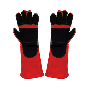 Gants de travail pour soudeurs résistants à la chaleur extrême, très tendance, de qualité supérieure, respirants, en cuir, pour la sécurité au travail - Product Image 1
