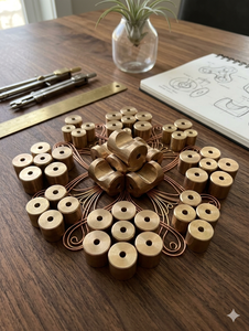 <b>Small</b> Traditional Aluminum <b>Cabinet</b> Knobs Black Furniture Knobs for Drawers Cupboards Wardrobes Durable Anti-Rust Design - Product Image 4