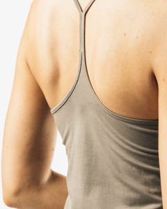 Camiseta Deportiva para Mujer, Color Sólido, Tejida en Poliéster y Algodón, Ecológica, de Secado Rápido, con Cuello Redondo y Botones de Encaje, Minimalista y Transpirable - Product Image 4