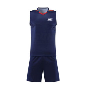 Uniforme de Voleibol Transpirable de Primera Calidad, Personalizable, Servicio OEM, Conjunto para Adultos Unisex, Camiseta y Pantalones Cortos de Voleibol - Product Image 2