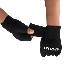 Custom Half-finger Gym Fitness Gloves <b>Foam</b> <b>Padding</b> Bodybuilding Training Palm Protection Cross-fit Weightlifting Unisex workout - Product Image 4