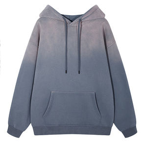 Sudadera con Capucha OEM de Invierno, Lavado Ácido, a Prueba de Viento, con Logotipo Frontal, Color Sólido, Poliéster y Algodón de Alta Calidad, Unisex - Product Image 6