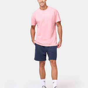 เสื้อยืดคอกลมชายไซส์ใหญ่พิเศษสำหรับยิมเสื้อเปิดไหล่ - Product Image 2