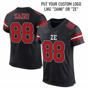 Camiseta de Fútbol Americano Unisex ZAINI, 220 GSM, 100% Poliéster, Malla Impresa Transpirable, Cuello Mao, Tirantes Ajustables, Color Verde Azulado - Product Image 1