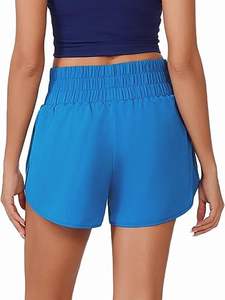 กางเกงขาสั้นผู้หญิงแบบเรียบ ผ้าฝ้าย 100% สำหรับฤดูร้อน สวมใส่สบายๆ - Product Image 3