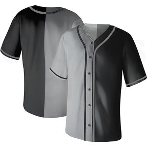 Maillot de baseball personnalisé avec votre propre logo imprimé et brodé, vente en gros, personnalisation du logo brodé sur le maillot de baseball - Product Image 6