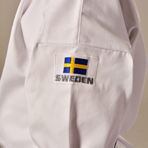 Uniforme de Karate Bordado Personalizado, Traje de Entrenamiento de Artes Marciales para Práctica Profesional - Product Image 4