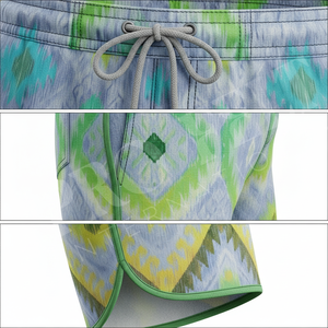 Shorts d'été décontractés pour hommes, personnalisables, à séchage rapide, taille élastique avec cordon de serrage, légers et respirants, vente chaude, OEM ODM - Product Image 4