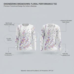 Camisa de Manga Larga Floral a la Moda, Personalizada, a Precio Económico al por Mayor, Blusa Casual Elegante y Ligera para Primavera y Otoño, Top de Yoga - Product Image 2